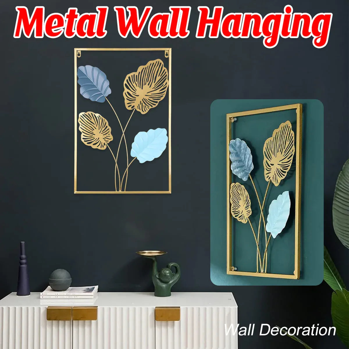 Minimalist Iron Wall Art Decoration